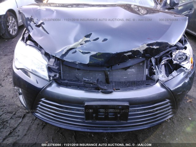 4T4BF1FK1GR541942 - 2016 TOYOTA CAMRY LE/XLE/SE/XSE BLUE photo 6