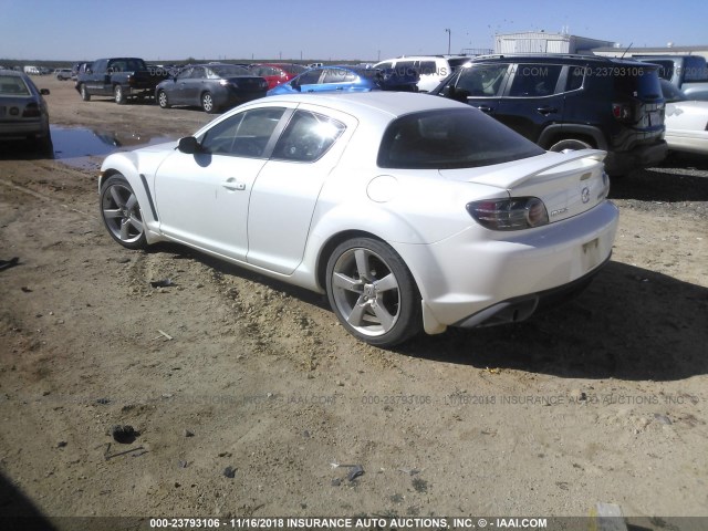 JM1FE173370210152 - 2007 MAZDA RX8 WHITE photo 3