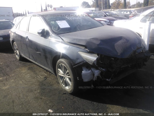 4T1BF1FK2FU965414 - 2015 TOYOTA CAMRY LE/XLE/SE/XSE BLACK photo 1