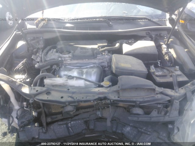 4T1BF1FK2FU965414 - 2015 TOYOTA CAMRY LE/XLE/SE/XSE BLACK photo 10