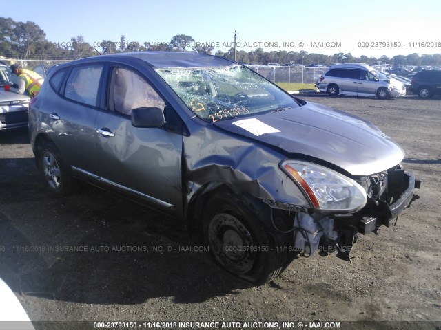 JN8AS5MT8DW002294 - 2013 NISSAN ROGUE S/SV GRAY photo 1