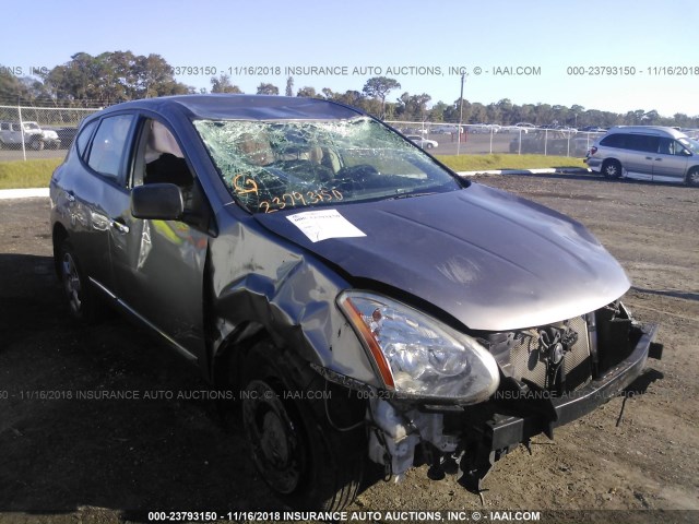 JN8AS5MT8DW002294 - 2013 NISSAN ROGUE S/SV GRAY photo 6