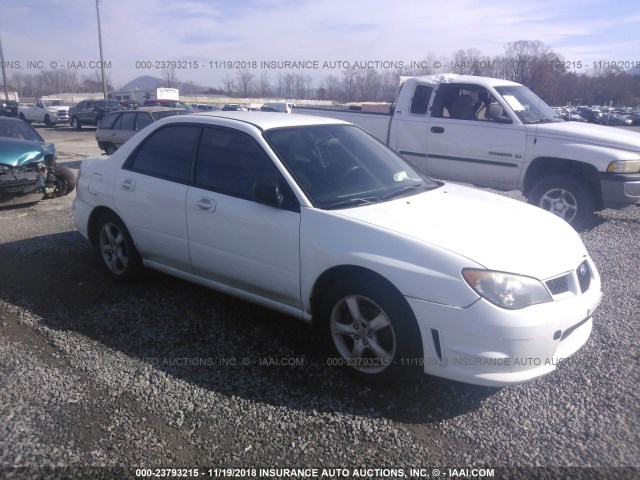 JF1GD67696H519242 - 2006 SUBARU IMPREZA 2.5I WHITE photo 1