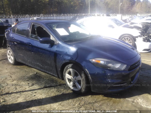 1C3CDFBB1FD281606 - 2015 DODGE DART SXT BLUE photo 1