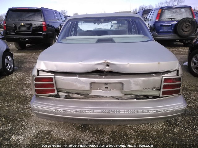 1G3AJ5549T6366812 - 1996 OLDSMOBILE CIERA SL GOLD photo 6