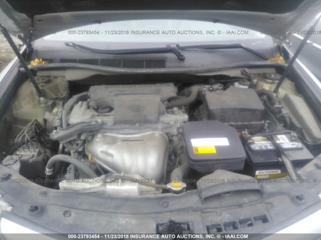 4T1BF1FK9DU671781 - 2013 TOYOTA CAMRY L/SE/LE/XLE Gümüş foto 10
