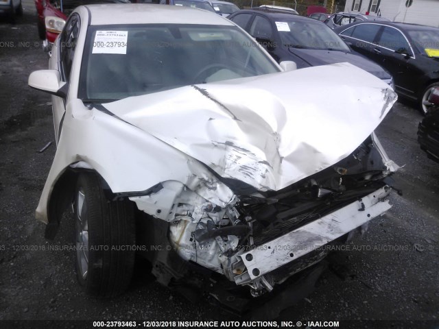 1G1ZC5E00CF299178 - 2012 CHEVROLET MALIBU 1LT WHITE photo 6