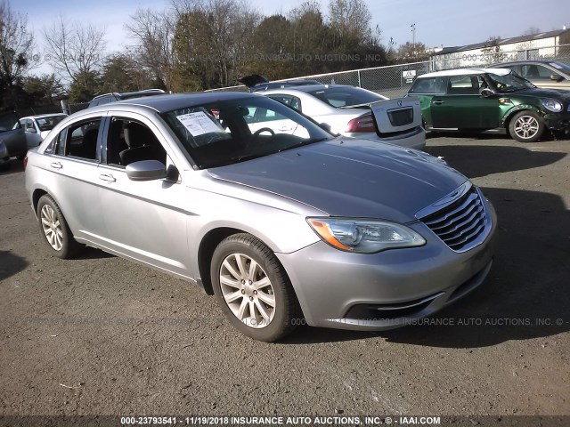 1C3CCBBBXEN112253 - 2014 CHRYSLER 200 TOURING SILVER photo 1