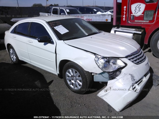 1C3LC46K48N186018 - 2008 CHRYSLER SEBRING LX WHITE photo 1