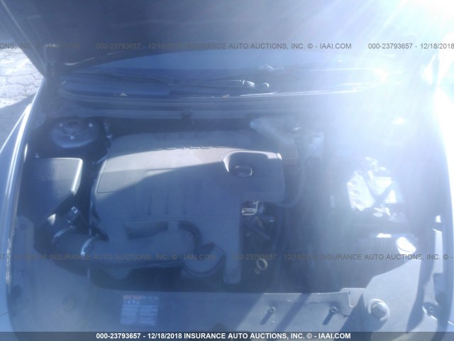 1G1ZA5EU6CF125513 - 2012 CHEVROLET MALIBU LS Pewter photo 10