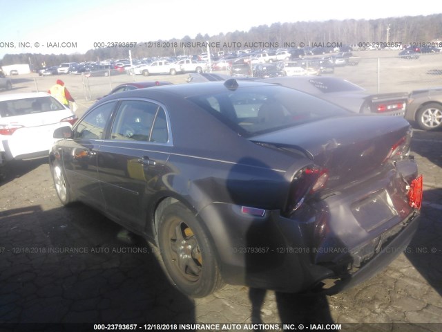1G1ZA5EU6CF125513 - 2012 CHEVROLET MALIBU LS Pewter photo 3