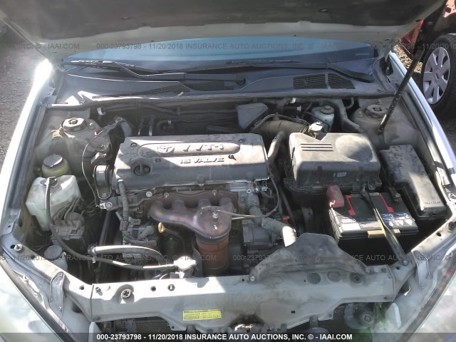 4T1BE32K96U164130 - 2006 TOYOTA CAMRY LE/XLE/SE SILVER photo 10
