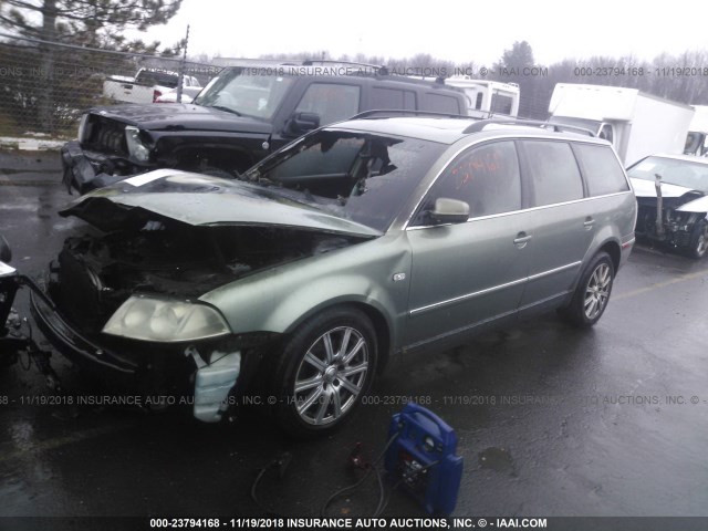 WVWWH63B83E172397 - 2003 VOLKSWAGEN PASSAT GLX 绿色 照片 2