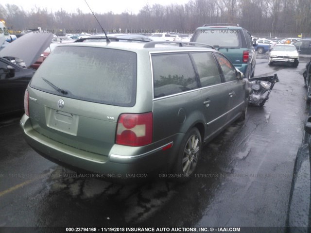 WVWWH63B83E172397 - 2003 VOLKSWAGEN PASSAT GLX 绿色 照片 4