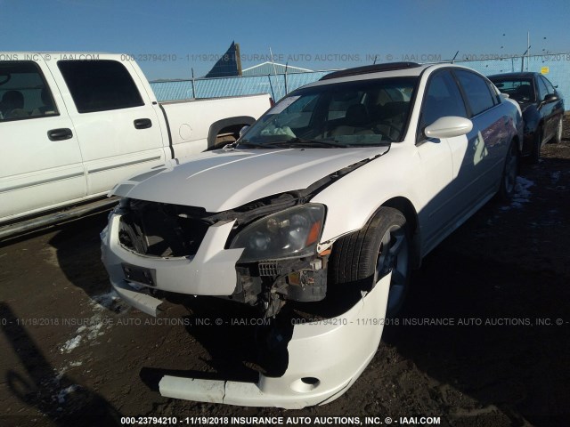 1N4BL11E65N927780 - 2005 NISSAN ALTIMA SE/SL/SE-R WHITE photo 2