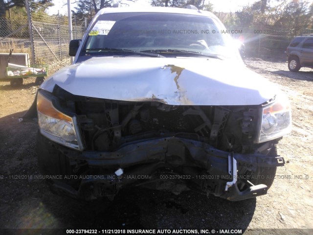 5N1BA0ND6DN605257 - 2013 NISSAN ARMADA SV/SL/PLATINUM SILVER photo 6