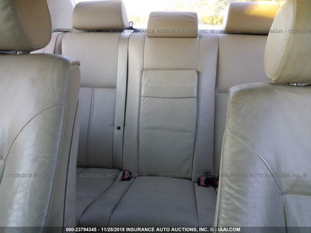 WBADT43441GF56965 - 2001 BMW 525 I AUTOMATIC WHITE photo 8