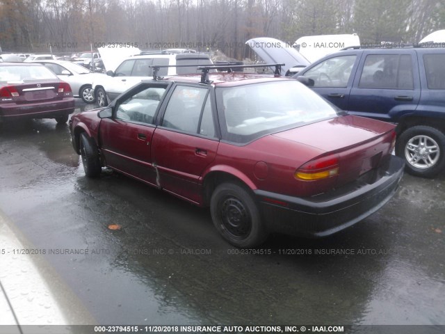 1G8ZF5599RZ275069 - 1994 SATURN SL RED photo 3