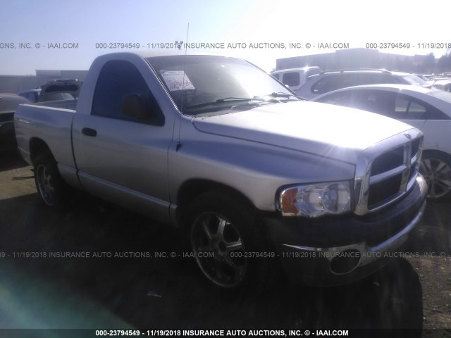 1D7HA16K94J245965 - 2004 DODGE RAM 1500 ST SILVER photo 1