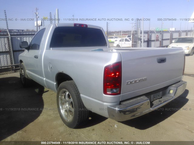 1D7HA16K94J245965 - 2004 DODGE RAM 1500 ST SILVER photo 3