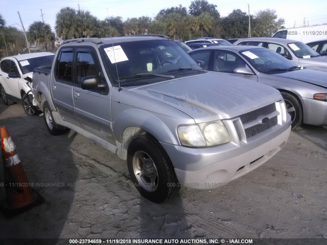 1FMZU67E12UC87758 - 2002 FORD EXPLORER SPORT TR  SILVER photo 1