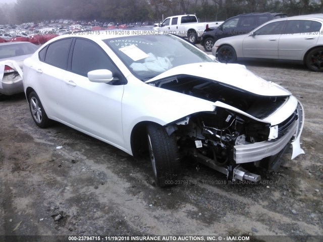 1C3CDFBB8FD265712 - 2015 DODGE DART SXT WHITE photo 1