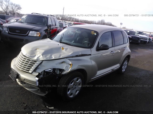 3C4FY58B05T552128 - 2005 CHRYSLER PT CRUISER TOURING BEIGE photo 2