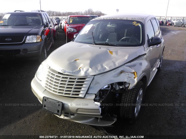 3C4FY58B05T552128 - 2005 CHRYSLER PT CRUISER TOURING BEIGE photo 6