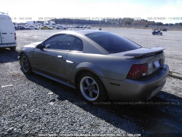 1FAFP42X02F160649 - 2002 FORD MUSTANG GT GRAY photo 3