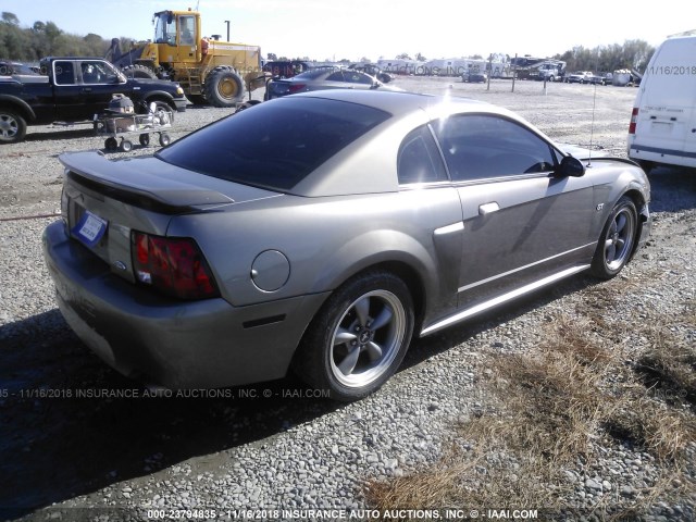 1FAFP42X02F160649 - 2002 FORD MUSTANG GT GRAY photo 4