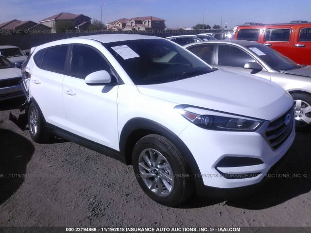 KM8J23A49JU618957 - 2018 HYUNDAI TUCSON SE WHITE photo 1