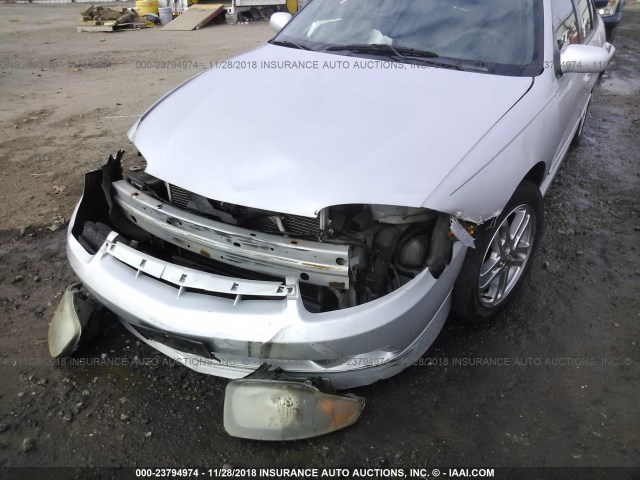 1G1JH52F647171711 - 2004 CHEVROLET CAVALIER LS SPORT SILVER photo 6