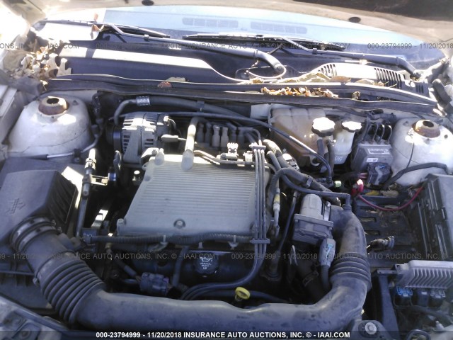 1G1ZT54894F186077 - 2004 CHEVROLET MALIBU LS 白色 照片 10