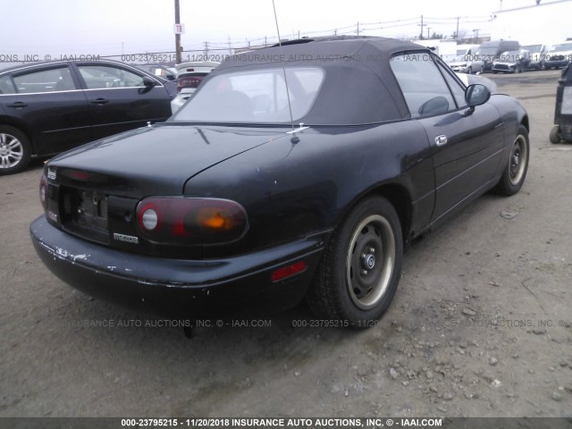 JM1NA3531S0603906 - 1995 MAZDA MX-5 MIATA BLACK photo 4