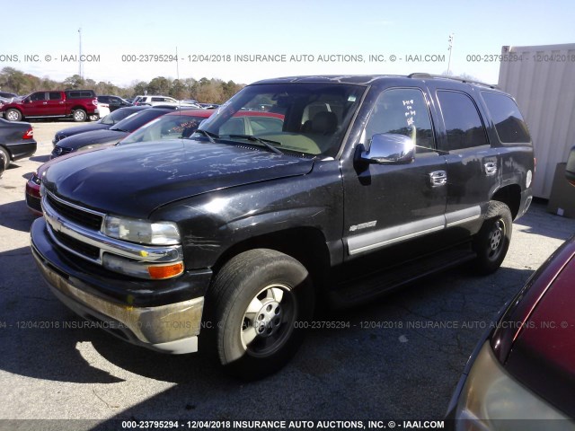 1GNEC13Z13J331544 - 2003 CHEVROLET TAHOE C1500 BLACK photo 2