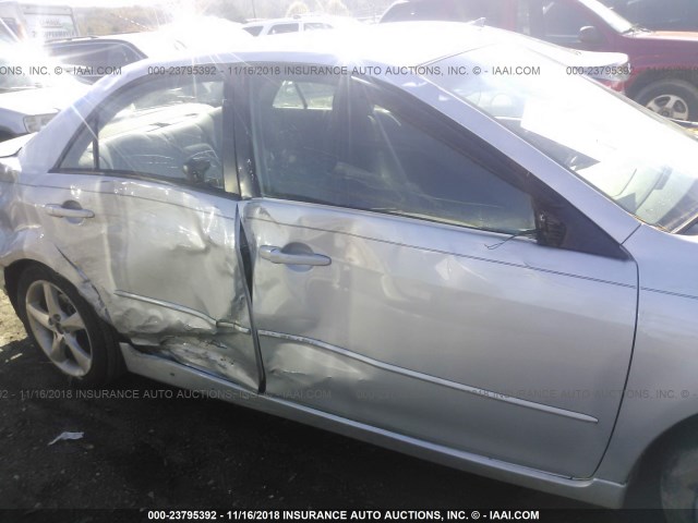 1YVHP80D875M49532 - 2007 MAZDA 6 S SILVER photo 6