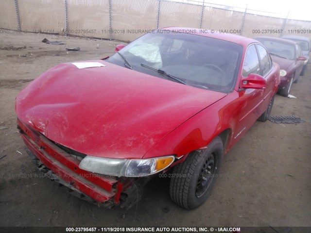 1G2WJ52J5YF233508 - 2000 PONTIAC GRAND PRIX SE 红色 照片 2