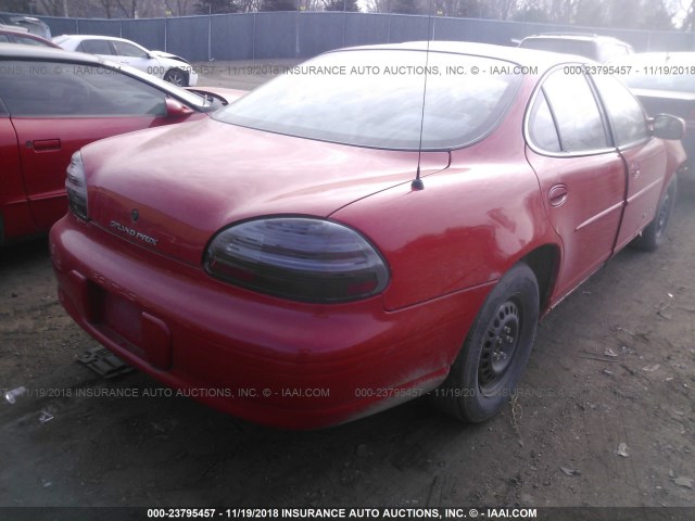 1G2WJ52J5YF233508 - 2000 PONTIAC GRAND PRIX SE 红色 照片 4