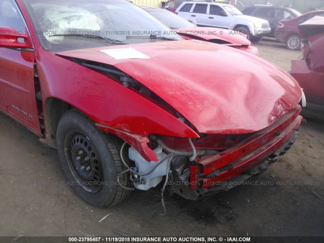 1G2WJ52J5YF233508 - 2000 PONTIAC GRAND PRIX SE 红色 照片 6