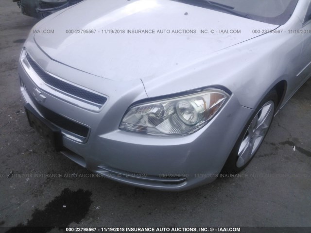 1G1ZC5EB5AF209764 - 2010 CHEVROLET MALIBU 1LT SILVER photo 6