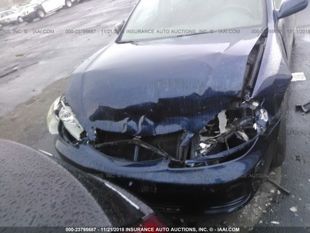 4T1BE32K82U543002 - 2002 TOYOTA CAMRY LE/XLE/SE BLUE photo 6