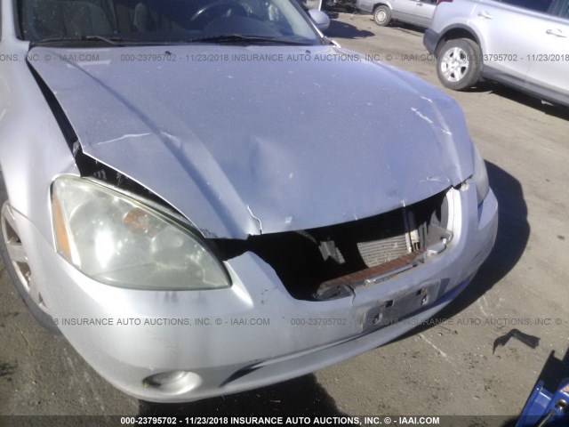 1N4AL11D72C200478 - 2002 NISSAN ALTIMA S/SL SILVER photo 6