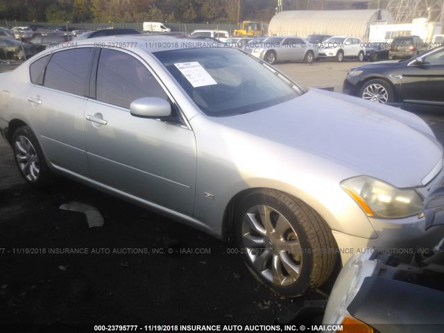 JNKAY01F86M265930 - 2006 INFINITI M35 SPORT SILVER photo 1