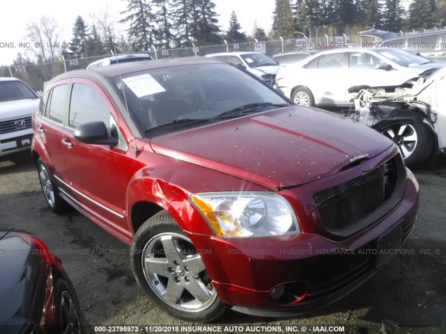 1B3HB78K47D223741 - 2007 DODGE CALIBER R/T RED photo 1