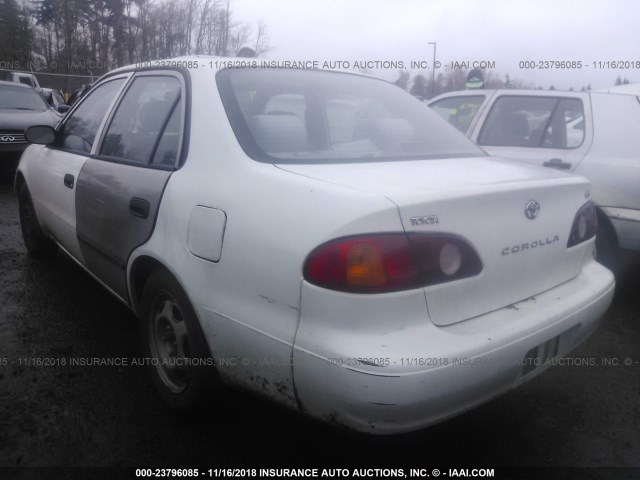 1NXBR12E52Z592936 - 2002 TOYOTA COROLLA CE/LE/S WHITE photo 3