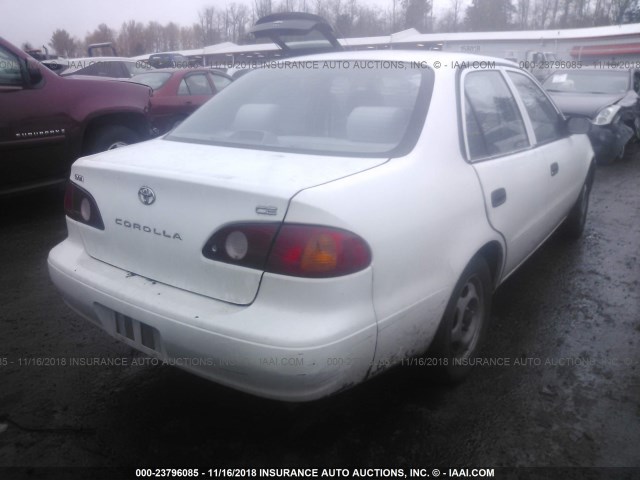 1NXBR12E52Z592936 - 2002 TOYOTA COROLLA CE/LE/S WHITE photo 4