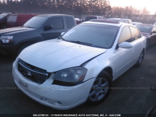 1N4AL11D95N473074 - 2005 NISSAN ALTIMA S/SL WHITE photo 2