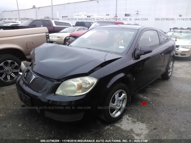 1G2AL15F577304333 - 2007 PONTIAC G5 BLACK photo 2