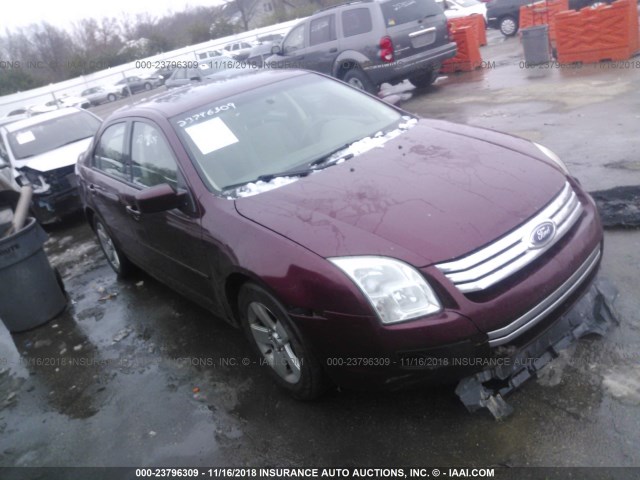 3FAFP07126R100894 - 2006 FORD FUSION SE MAROON photo 1