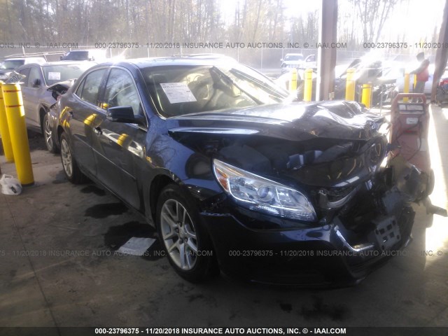 1G11C5SLXEF277087 - 2014 CHEVROLET MALIBU 1LT BLACK photo 1